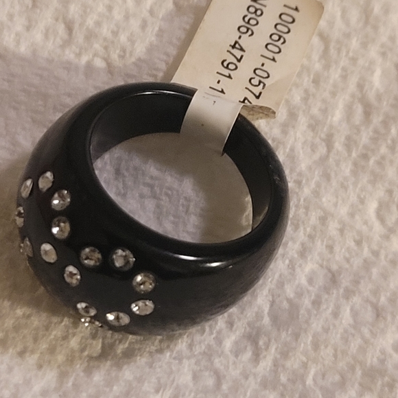 Mickey Mouse Rhinestone Ring - Picture 2 of 4